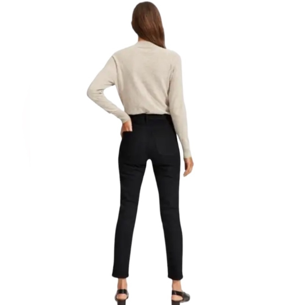 Everlane High Waist Straight Jeans in black, 28